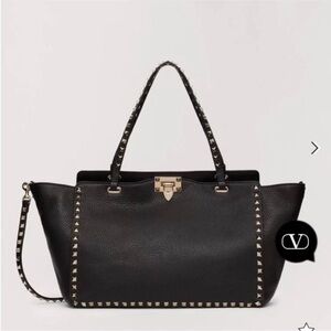 Valentino Medium Garavani Rockstud  Women's Tote